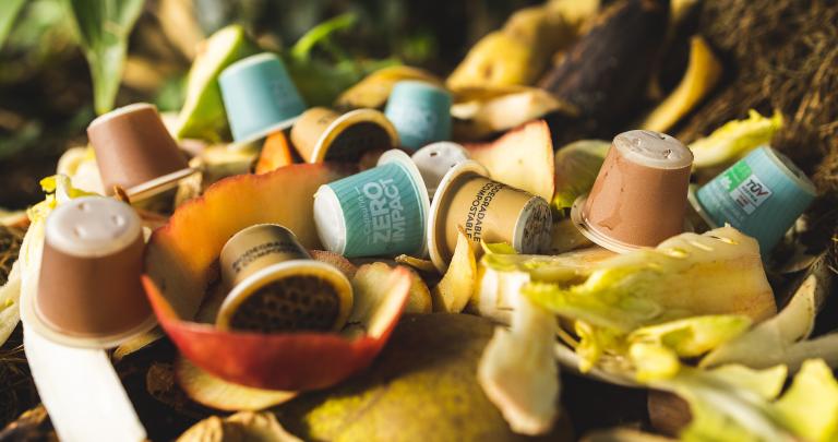 Capsule compostabili a casa Hema